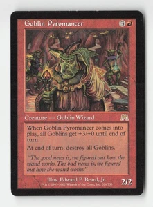 Goblin Pyromancer Onslaught #206 Rare - Picture 1 of 2