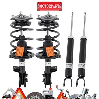 4PCS Front Rear Complete Struts Shocks For 2007-2010 Hyundai Elantra Sedan - Image 1 of 4