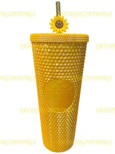 Starbucks Philippines 2023 Sunshine Bling Studded 24oz Tumbler ~ Neu mit Etikett ~ US-VERKÄUFER - Bild 1 von 15