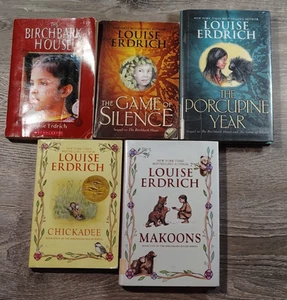 Complete Set Series Lot of 5 Birchbark House Books Louise Erdrich PB/HC - Picture 1 of 9