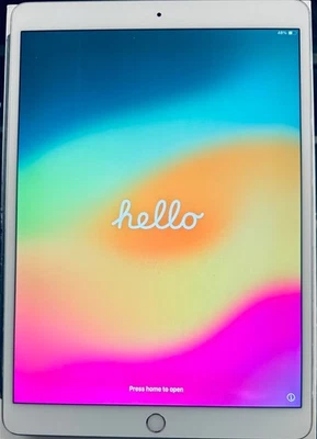 Apple iPad Pro (10,5 pulgadas) A1701 64 GB, Wi-Fi, 10,5 pulgadas - Plateado y CAJA ORIGINAL Foto 1 de 4