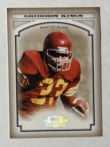 2006 Donruss Threads College Gridiron Kings Silver 178/250 Marcus Allen #CGK-1 - Picture 1 of 2