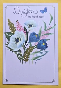 "Daughter You Are .... "Birthday Large Format Greeting Card 5.5x8.0"(+Envelope) - Picture 1 of 4