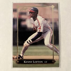 1992 Leaf Gold Rookies Cleveland Indians Baseball Card #BC4 Kenny Lofton MLB