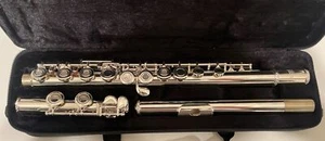 Llave de Pascua 16 Agujeros Flauta Niquelada y Estuche - Ligeramente Usada - Excelente Estado. - Imagen 1 de 6