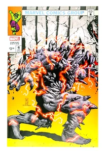 Hulk #6 (2022 Marvel) 1st Titan App! Steranko Homage Whatnot Variant Cover! NM - Picture 1 of 3