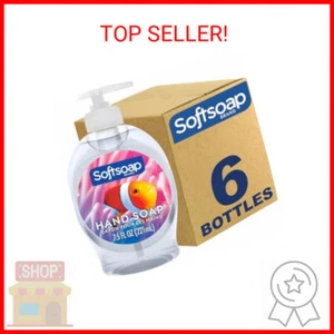 Softsoap Liquid Hand Soap, Aquarium Series - 7.5 Fl Oz (Pack of 6) - Picture 1 of 2