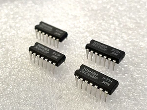 4x 74HC4066AP Toshiba Corporation QUAD SPST ANALOG SWITCH CMOS - ICs Japón - Imagen 1 de 8