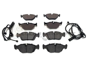 BMW E36 316 318 320 323 325 FRONT AND REAR BRAKE DISC PADS & WEAR SENSORS NEW - Picture 1 of 1