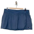 Nike Athletic Wrap Tennis Skirt Skort Blue Women’s Size 1X Running Workout