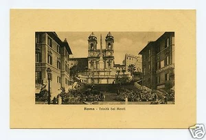 The Church of the Santissima Trinita dei Monti Buildings Architecture Postcard - Picture 1 of 2