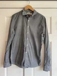 X49 Sovereign Code Patterned Button Down Long Sleeve Shirt Mens Small - Picture 1 of 3