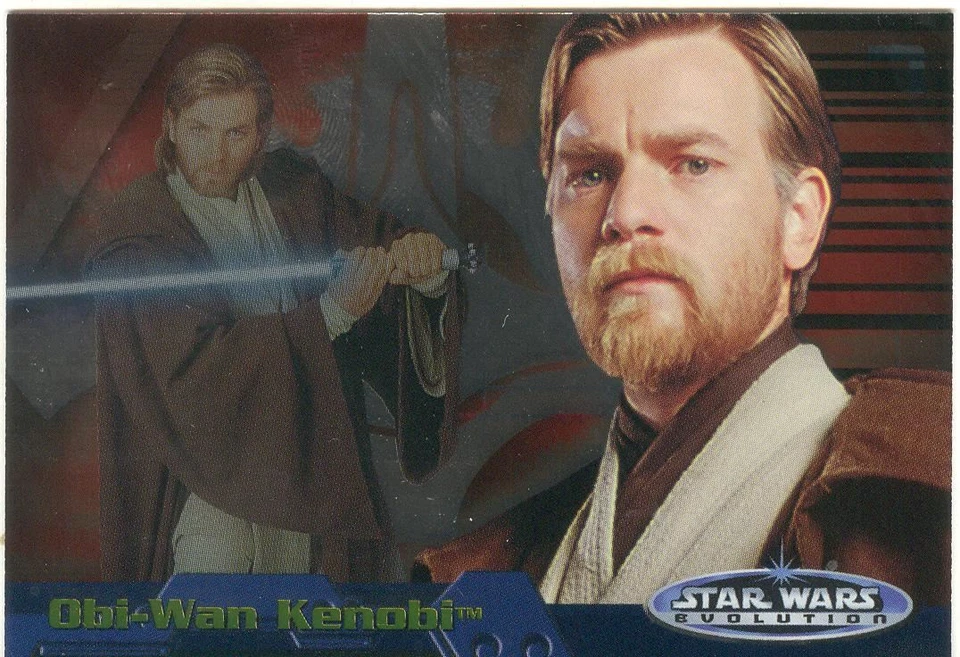 Star Wars Evolution Update Evolution 'A' Chase Card 14A Obi Wan Kenobi - Image 1 of 1