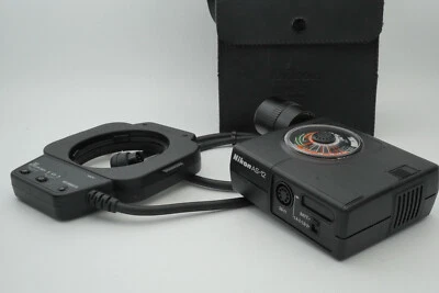 [N.Mint+ w/ Case] Nikon Speedlight SB-21 Ring Light + Macro Flash AS-12 #321B - Image 1 of 4