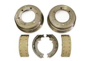 Rear Brake Drums & Brake Shoes For Mitsubishi Canter FE659 4D34T 7.5T 1998-2008 - Picture 1 of 1