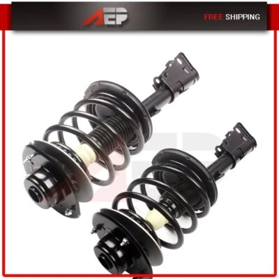 For Chrysler Voyager 2001-2003 Front 2x Complete Strut Coil Spring Assembly Set Foto 1 de 4