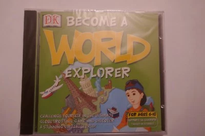 DK : Become a World Explorer : PC CD-ROM, Dorling Kindersley, UNOPENED - Image 1 of 3