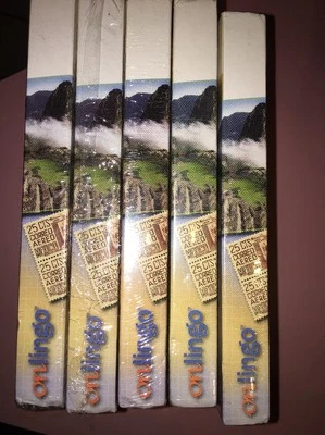 Onlingo SPANISH  Language Course (Levels 5,4,3,2,1/ Free Trial-RARE-SHIPS N 24HR - Image 1 of 4