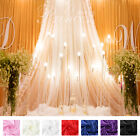 Ice Silk Background Fabric Wedding Backdrop Photo Drape Party Venue Wall Decor