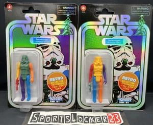 Star Wars Retro Collect. Chewbacca Prototype Edition 2022 Target Excl. Set Of 2 - Picture 1 of 6