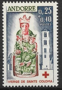 ANDORRE : VIERGE DE SAINTE COLOMA N° 172 NEUF ** GOMME SANS CHARNIERE - Imagen 1 de 2