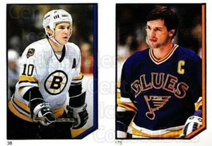 1986-87 O-Pee-Chee Stickers #038-175 Barry Pederson, Brian Sutter - Picture 1 of 1