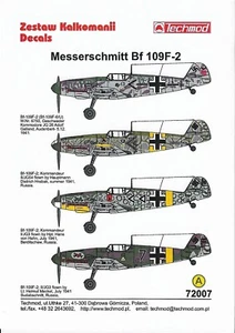 TM72007 Techmod 1:72 Messerschmitt Bf-109F-2 Adolf Galland - Picture 1 of 4