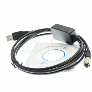 Sokkia Topcon Survey Instrument Cavo Alimentazione Dati USB a 6 pin maschio - Foto 1 di 4