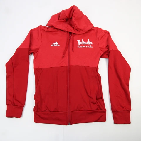 Nebraska Cornhuskers adidas Jacket Men's Red New Cover