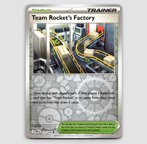 Team Rocket's Factory (Reverse) -  173/182 - Uncommon NM SV10: Destined Riv - Picture 1 of 2