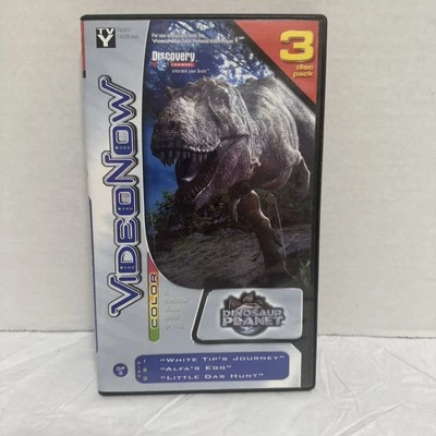 Juego de 3 discos PVD Video Now Color Discovery Channel Dinosaur Planet  Foto 1 de 4