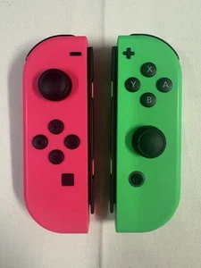Original Nintendo Switch Joy-Con L/R - Neon Pink/Neon Green - Joy Con - Picture 1 of 4