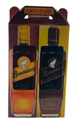 Bundaberg Rum Royal Liqueur And UP Twin Pack Rare Old Labels, 2010 Release - image 1 of 4