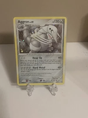 Aggron 1/123 Mysterious Treasures Holo - Pokemon TCG Cosmo Holo LP - Image 1 of 4