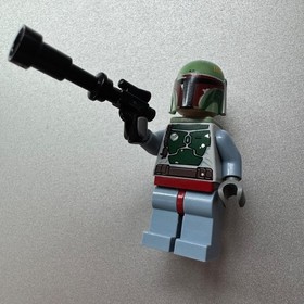 LEGO Star Wars Classic Boba Fett 75174 w Blaster and Jet Pack Printed Helmet
