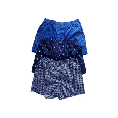 Ralph Lauren 3pk Clásico Tejido Algodón Boxers Pantalones Cortos Talla XXL 2XL Pantalones Nuevos en Caja Foto 1 de 4