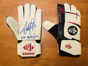 TONY MEOLA Signed Auto '90 ‘94 ‘02 WORLD CUP 🔥 FIFA Soccer Gloves KC Wizards - Picture 1 of 4