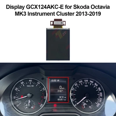 Cuadro de instrumentos Display GCX124AKC-E para Skoda Octavia MK3 2013-2019 Foto 1 de 4