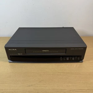 Alba VCR7360A VHS VCR Video Cassette Recorder Player Working No Remote Or Scart - Picture 1 of 10