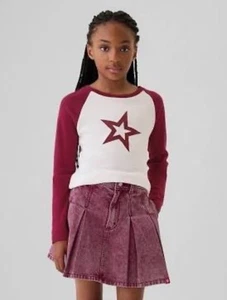 American Girl x Gap Kids Raglan Tshirt size M/8 - Picture 1 of 3