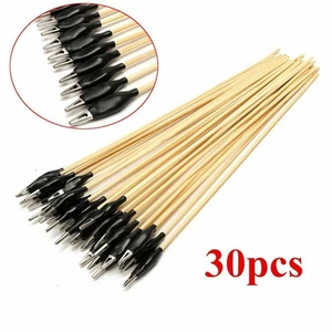 30Pcs Alligator Clips Sprayed Paiting Tool Holding Sticks for Gundam Building A - Picture 1 of 12