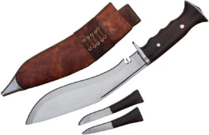 CLEARANCE SALE 50% OFF - Gurkha Kukri - 10.25" Service Full Tang Blade Khukuri - Picture 1 of 9