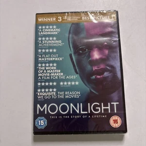 Moonlight (DVD, 2017) Mahershala Ali Region 2 *New Sealed* - Picture 1 of 2