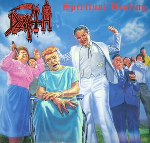 DEATH SPIRITUAL HEALING GUITAR TAB TABLATURE BOOK KING DIAMOND MORBID ANGEL  - Picture 1 of 2