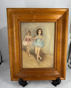 Pal Fried BALLERINA FRAMED ART PRINT 11" x 9" (EL) - Picture 1 of 2