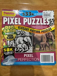 Australian Puzzler Pixel Puzzles Issue 101 / ELEGANT PICTURE PUZZLES 2025 - Picture 1 of 3