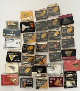 33 PCS Real Diamond Stylus Needles NOS - Picture 1 of 3