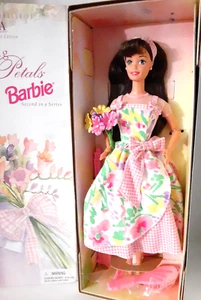 SPRING PETALS BARBIE DOLL BRUNETTE EASTER SPECIAL LIMITED MATTEL AVON EXCLUSIVE - Picture 1 of 19