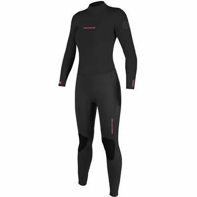 Neilpryde Spark 5/4/3 Backzip Fullsuit Damen-Neoprener Neoprenanzug Schwarz