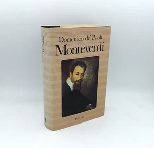 "MONTEVERDI" Domenico de' Paoli, Rusconi 1979 con tavole b/n - Picture 1 of 1